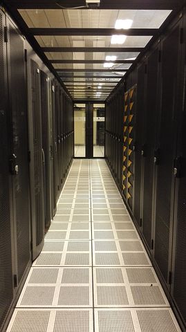 server room in data center