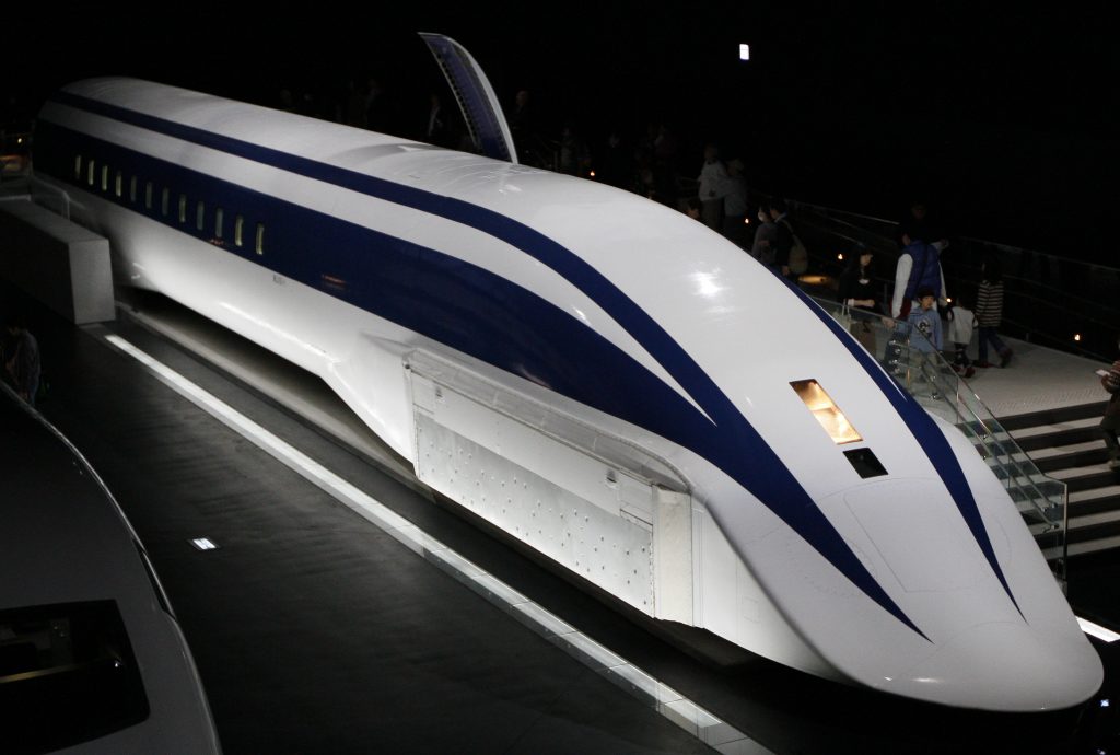 Japanese maglev train